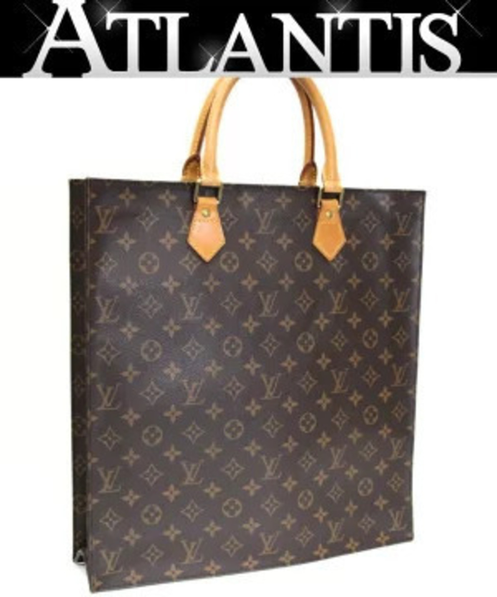 Louis Vuitton Sac Plat handbag Monogram